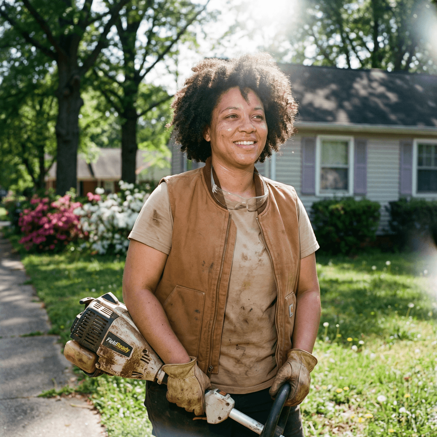 Landscape_Gardener Landscape Gardener Outside Happy